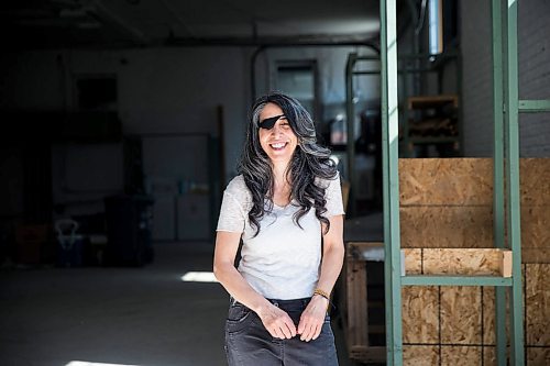 MIKAELA MACKENZIE / WINNIPEG FREE PRESS

Local film producer Juliette Hagopian poses for a portrait in her new studio space (currently under construction) in Winnipeg on Wednesday, May 20, 2020. For Randall King story.
Winnipeg Free Press 2020.