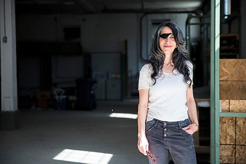 MIKAELA MACKENZIE / WINNIPEG FREE PRESS

Local film producer Juliette Hagopian poses for a portrait in her new studio space (currently under construction) in Winnipeg on Wednesday, May 20, 2020. For Randall King story.
Winnipeg Free Press 2020.