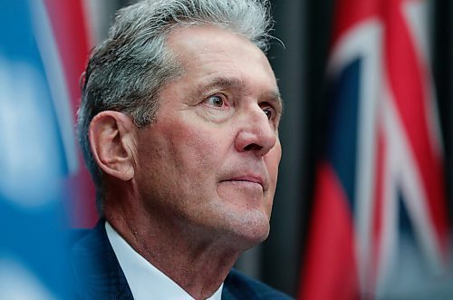 RUTH BONNEVILLE / WINNIPEG FREE PRESS

LOCAL - Pallister

Premier Brian Pallister speaks about COVID-19 measures at his daily press briefing in Room 68 at the Legislative Building on Wednesday.  

 May 20, 2020