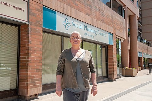 Mike Sudoma / Winnipeg Free Press
Social planning Council Executive Director, Kate Kehler, outside of her office building on Ellice Ave Wednesday afternoon
May 27, 2020