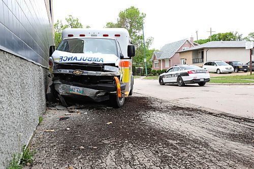 RUTH BONNEVILLE / WINNIPEG FREE PRESS

Local - Stolen Ambulance

Police officers investigate the scene of a stolen ambulance that smashed into the Portuguese Cultural Centre on Friday.

Eye witnesses say a man in his 20's, naked and believed to be high on meth was driving an ambulance erratically the wrong way down Notre Dame Ave., crashed into construction barricades almost hitting 2 crew members and eventually smashed into the cultural centre.  Sources say that the man was being attended to by fire, paramedics at another scene when he stole the ambulance. After smashing the ambulance he grabbed to large bags from back of the vehicle before escaping on foot to a nearby home.  He was apprehended by police and put into custody.  

See story. 


May 29, 2020