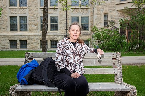 MIKE DEAL / WINNIPEG FREE PRESS
Michelle Porter, director of the University of Manitoba's Centre on Aging and researcher into long-term care facilities, outside the Tier building at the UofM Friday afternoon.
200529 - Friday, May 29, 2020.