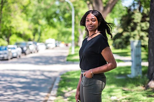 MIKAELA MACKENZIE / WINNIPEG FREE PRESS

Kwene Appah talks about race, skin colour, and discrimination in Winnipeg on Tuesday, June 2, 2020. For Malak Abas story.
Winnipeg Free Press 2020.