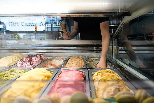 Daniel Crump / Winnipeg Free Press. All 24 flavours of hard ice cream featured on the menu at Dug + Bettys are original flavours developed by owner Fern Kirouac. June 2, 2020.