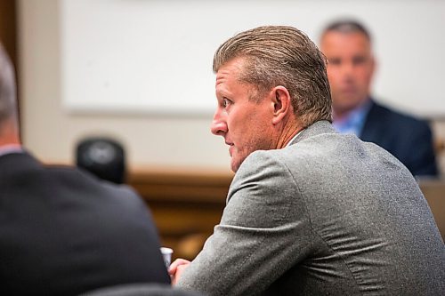 MIKAELA MACKENZIE / WINNIPEG FREE PRESS

MPI president and CEO Ben Graham during the Standing Committee on Crown Corporations at the Manitoba Legislative Building in Winnipeg on Thursday, June 4, 2020. For Larry Kusch story.
Winnipeg Free Press 2020.