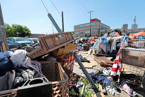 RUTH BONNEVILLE / WINNIPEG FREE PRESS

Local -   ENCAMPMENT OUT OF CONTROL says MMF. 

Photo of encampment in front of Manitoba Metis Federation building on Austin Street and Henry.  

Press release: DISRAELI ILLEGAL HOMELESS ENCAMPMENT OUT OF CONTROL - CITY NEEDS TO ENFORCE BY-LAWS AND CONTINUE REMOVAL PROGRAM.

"MMF staff have witnessed firsthand clear examples of illegal drug use and sale, open fires, indecent exposure, loitering and the presence of a sizable amount of garbage. The MMF parking lot and fence have been used for public urination and defecation. Interactions by MMF staff with various individuals at these encampments have made it clear that such individuals are either experiencing serious mental health issues and/or drug induced behaviour, both of which have resulted in MMF staff being harassed and threatened."

See story.


June 4, 2020