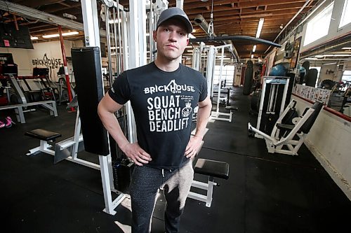 JOHN WOODS / WINNIPEG FREE PRESS
Paul Taylor, owner of the Brickhouse Gym, is photographed at his Gertrude location Sunday, June 7, 2020. Taylor is concerned about the governments Commercial Rent Assist Program created for small businesses affected by COVID-19.