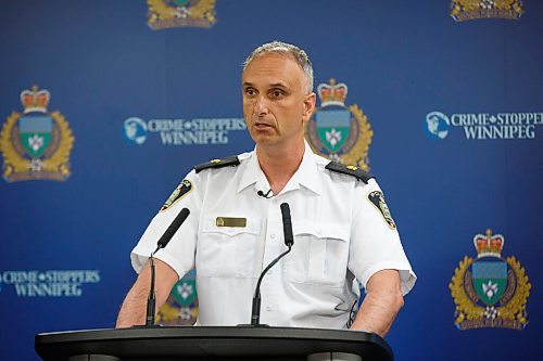 MIKE DEAL / WINNIPEG FREE PRESS
Winnipeg Police Insp. Max Waddell said during a press conference Tuesday morning, the seizure of several 3D-printed gun components during an investigation last month was the first of its kind in Winnipeg.
During the presentation of seized guns, Insp. Waddell, showed how similar the 3D printed parts, commonly called ghost guns, were to manufactured versions.
The so called "ghost guns" are weapons made by individuals without serial numbers or other identifying markings, often with the use of 3D printing.
200609 - Tuesday, June 09, 2020.
