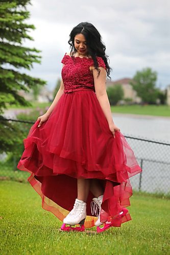 RUTH BONNEVILLE / WINNIPEG FREE PRESS

49.8 grads - Maples Met School 


Vanessa Navarro (18yrs) who danced and did figure skating throughout her formative years, tries her glamorous red dress on that she bought to attend her graduation party with her fellow students at Maples Met School.  Her dad, Fred Navarro, helps her put on her skates on the back lawn for photos, as he did for years for her as a little girl.  

Navarro has her hair cut and styled at T.N Hair Studio on Sargent Ave.,. for photos. 

VIRUS GRADE 12 49.8: After 13 years in the K-12 education system, they were only months away from earning their diplomas, celebrating at grad pow wows and renting limos as backgrounds for their prom photos when the school year was called off. The celebrations they have long awaited have either been moved online, postponed or cancelled. The pandemic has seemingly targeted the Class of 2020, who will enter job markets or post-secondary at an unprecedented time, without many of the rites of passages the graduates before them took for granted. It sucks. We're going to be talking to tons of students about their final year and snapping photos of them in their formal attire, pow wow regalia and convocation gowns. (RUNNING JUNE 13) 


Maggie Macintosh
Education Reporter - Winnipeg Free Press

June 3,  2020