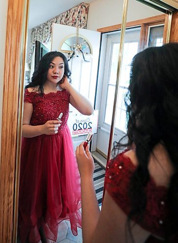 RUTH BONNEVILLE / WINNIPEG FREE PRESS

49.8 grads - Maples Met School 


Vanessa Navarro (18yrs) who danced and did figure skating throughout her formative years, tries her glamorous red dress on that she bought to attend her graduation party with her fellow students at Maples Met School. 

VIRUS GRADE 12 49.8: After 13 years in the K-12 education system, they were only months away from earning their diplomas, celebrating at grad pow wows and renting limos as backgrounds for their prom photos when the school year was called off. The celebrations they have long awaited have either been moved online, postponed or cancelled. The pandemic has seemingly targeted the Class of 2020, who will enter job markets or post-secondary at an unprecedented time, without many of the rites of passages the graduates before them took for granted. It sucks. We're going to be talking to tons of students about their final year and snapping photos of them in their formal attire, pow wow regalia and convocation gowns. (RUNNING JUNE 13) 


Maggie Macintosh
Education Reporter - Winnipeg Free Press

June 3,  2020