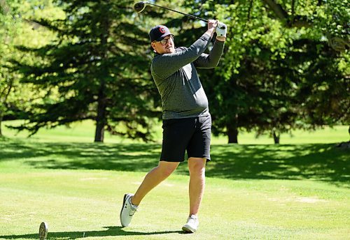 JESSE BOILY  / WINNIPEG FREE PRESS
Kolby Day tees off at the St. Charles Country Club on Friday. Day went up against Marco Trstenjak in Golf Manitoba Match play championship. Friday, June 12, 2020.
Reporter: Mike Sawatzky