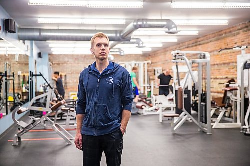 MIKAELA MACKENZIE / WINNIPEG FREE PRESS

Jon Belanger, the manager of local gym MORFIT, poses for a portrait in the space in Winnipeg on Monday, June 15, 2020. For Malak Abas story.
Winnipeg Free Press 2020.