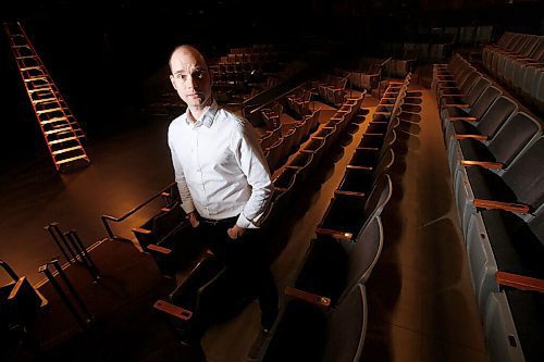 JOHN WOODS / WINNIPEG FREE PRESS
Prairie Theatre Exchange (PTE) artistic director Thomas Morgan Jones is photographed in an empty theatre Tuesday, June 16, 2020. PTE will be announcing some changes to their 2020-21 season pertaining to COVID-19.

Reporter: ?