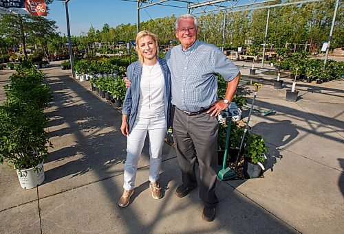 MIKE DEAL / WINNIPEG FREE PRESS
Nicole Bent, owner of Shelmerdine Garden Centre Ltd, and her father, Bo Wohlers, owner of Shelmerdine Ltd. He took over Shelmerdine in 1973, shortly after moving from Germany, and Nicole began running the garden centre a few years ago after Bo split the landscaping company into a separate unit.
See Alan Small story
200617 - Wednesday, June 17, 2020.