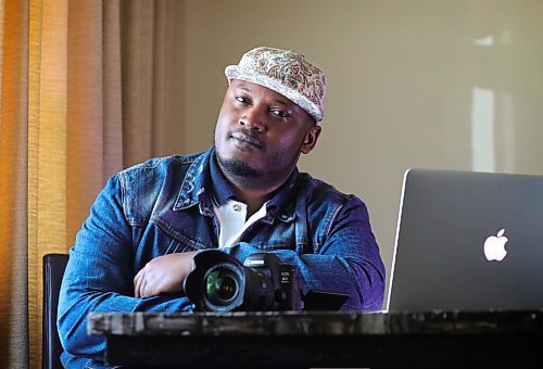 RUTH BONNEVILLE / WINNIPEG FREE PRESS

BIZ - Black Owned MB

Eric Ndahura Mpangara is a videographer and photographer who runs E-Mpn Generation Media. He moved to Winnipeg in 2013 and is originally from the Democratic Republic of Congo. Eric is one of over 100 Black entrepreneurs and business owners who has signed up for Black Owned MB, a new online directory for Black owned businesses in Manitoba, started last week.

Portraits taken in his home Wednesday. 

June 17,  2020