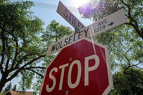 JESSE BOILY  / WINNIPEG FREE PRESS
Wolseley street signs on Wednesday. The Wolseley name is based on Gen. Garnet Wolseley. Wednesday, June 17, 2020.
Reporter: JOYANNE