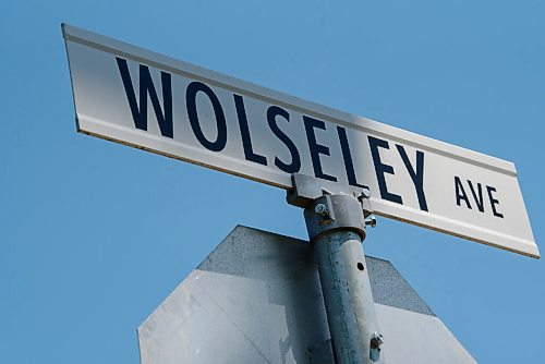JESSE BOILY  / WINNIPEG FREE PRESS
Wolseley street signs on Wednesday. The Wolseley name is based on Gen. Garnet Wolseley. Wednesday, June 17, 2020.
Reporter: JOYANNE