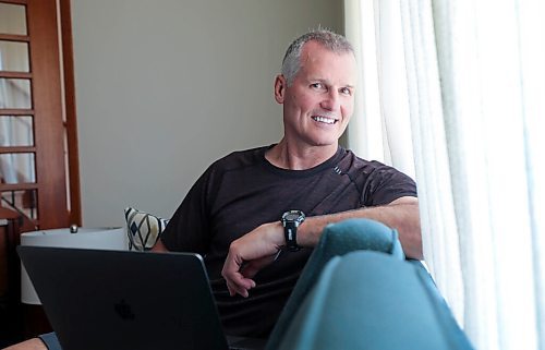 RUTH BONNEVILLE / WINNIPEG FREE PRESS

SPORTS - ice

Portraits of Winnipeg Ice head coach James Patrick at his home. 

Pandemic coaching. Networking with his peers, video conferencing with his players. Want to find out how hell make it work. 

Mike Sawatzky story. 

June 17,  2020