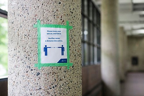 MIKAELA MACKENZIE / WINNIPEG FREE PRESS

Signage at the Millennium Library skywalk in Winnipeg on Monday, June 22, 2020.  For Melissa story.
Winnipeg Free Press 2020.