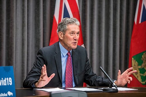 MIKAELA MACKENZIE / WINNIPEG FREE PRESS

Premier Brian Pallister speaks to the media in a live-streamed media conference at the Manitoba Legislative Building in Winnipeg on Tuesday, June 23, 2020. For Larry Kusch story.
Winnipeg Free Press 2020.