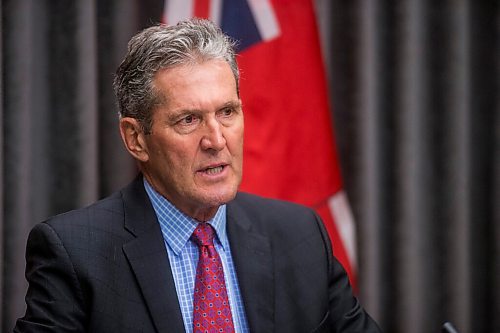 MIKAELA MACKENZIE / WINNIPEG FREE PRESS

Premier Brian Pallister speaks to the media in a live-streamed media conference at the Manitoba Legislative Building in Winnipeg on Tuesday, June 23, 2020. For Larry Kusch story.
Winnipeg Free Press 2020.