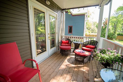 Mike Sudoma / Winnipeg Free Press
Lynn Skromedas favourite spot is her porch. She uses the space as an office space, get some fresh air as well as a spot to socialize with guests.
June 26, 2020