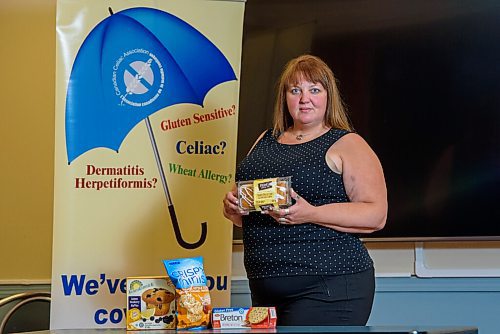 JESSE BOILY  / WINNIPEG FREE PRESS
President of Canadian Celiac Association Christa Dubesky pose for a photo in one of their seminar rooms where they teach Gluten Free 101 on Friday. Friday, June 26, 2020.
Reporter: Aaron Epp