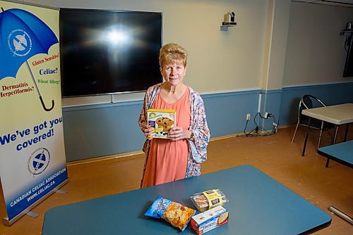 JESSE BOILY  / WINNIPEG FREE PRESS
Canadian Celiac Association volunteer Susan Finlay poses for a photo in one of their seminar rooms where they teach Gluten Free 101 on Friday. Friday, June 26, 2020.
Reporter: Aaron Epp