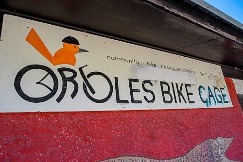 JESSE BOILY  / WINNIPEG FREE PRESS
Orioles Bike Cage a community bicycle shop that helps people repair and maintain their bicycles on Friday. Friday, June 26, 2020.
Reporter: Aaron Epp
