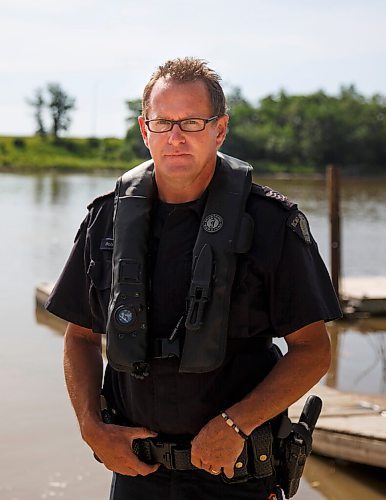 MIKE DEAL / WINNIPEG FREE PRESS
RCMP Staff Sgt. Bob Chabot was the coordinator of the search effort for Nour Ali, who drowned when his boat capsized in Lake Winnipeg on June 13.
200630 - Tuesday, June 30, 2020.