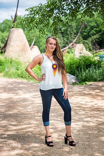 MIKAELA MACKENZIE / WINNIPEG FREE PRESS

Ila Barker, musician, poses for a portrait at The Forks in Winnipeg on Tuesday, June 30, 2020. For Frances Koncan story.
Winnipeg Free Press 2020.