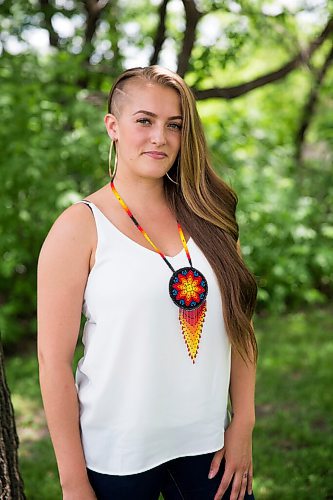 MIKAELA MACKENZIE / WINNIPEG FREE PRESS

Ila Barker, musician, poses for a portrait at The Forks in Winnipeg on Tuesday, June 30, 2020. For Frances Koncan story.
Winnipeg Free Press 2020.