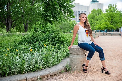 MIKAELA MACKENZIE / WINNIPEG FREE PRESS

Ila Barker, musician, poses for a portrait at The Forks in Winnipeg on Tuesday, June 30, 2020. For Frances Koncan story.
Winnipeg Free Press 2020.