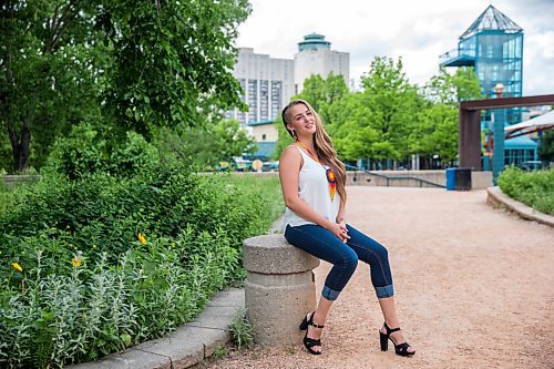 MIKAELA MACKENZIE / WINNIPEG FREE PRESS

Ila Barker, musician, poses for a portrait at The Forks in Winnipeg on Tuesday, June 30, 2020. For Frances Koncan story.
Winnipeg Free Press 2020.