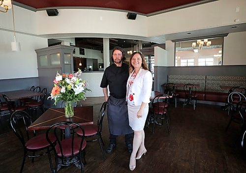 RUTH BONNEVILLE / WINNIPEG FREE PRESS

ENT - Preservation Hall, 655 Empress St

Portrait of Chef Tristan Foucault and his wife/partner Melanie Foucault in their newly opened, farm-to-table, French-inspired restaurant.  

Story: Chef Tristan Foucault and his wife/partner Melanie Foucault were supposed to open Preservation Hall in the former Kelsey's/Barley Brothers space on Empress in March, but the pandemic had other plans. Now, the farm-to-table, French-inspired space is open for business. Need portrait of the pair; Preservation Hall and Pho Hoang are being featured on Friday's art front on restaurants opening during the pandemic, not closing. 

Jen Zoratti
Columnist/feature writer, Arts & Life


.June 30,  2020