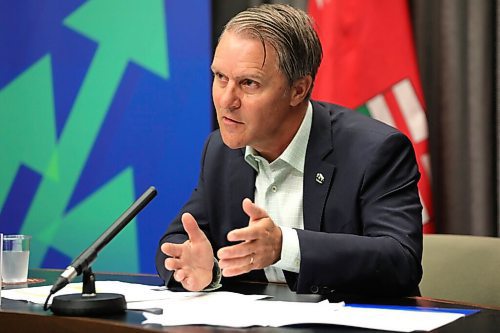 RUTH BONNEVILLE / WINNIPEG FREE PRESS


Local - Leg  Health Presser

Health Minister Cameron Friesen holds press conference at the  Legislative Building on Thursday. 


July 1st,  2020