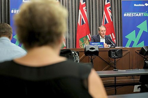 RUTH BONNEVILLE / WINNIPEG FREE PRESS


Local - Leg  Health Presser

Health Minister Cameron Friesen holds press conference at the  Legislative Building on Thursday. 


July 1st,  2020