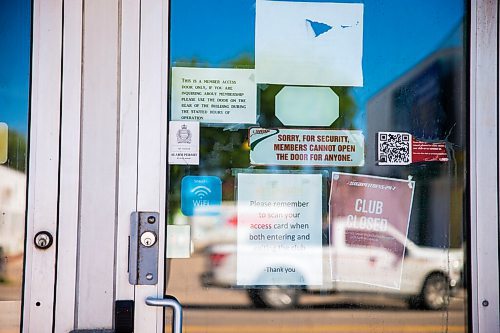 MIKAELA MACKENZIE / WINNIPEG FREE PRESS

The Osborne location of Snap Fitness in Winnipeg on Thursday, July 2, 2020. For Martin Cash story.
Winnipeg Free Press 2020.