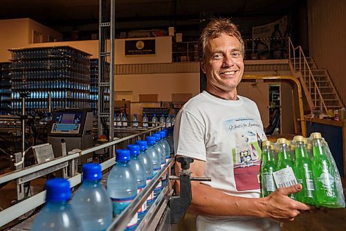 JESSE BOILY  / WINNIPEG FREE PRESS
Michael Nykorak, the plant manager at  Canadian Gold Beverages where Pic-a-pop is bottled, stops for a photo on Thursday. Thursday, July 2, 2020.
Reporter: Declan