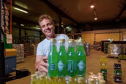 JESSE BOILY  / WINNIPEG FREE PRESS
Michael Nykorak, the plant manager at  Canadian Gold Beverages where Pic-a-pop is bottled, stops for a photo on Thursday. Thursday, July 2, 2020.
Reporter: Declan