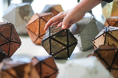 RUTH BONNEVILLE / WINNIPEG FREE PRESS


INTERSECTION - 20-sided Icosahedrons. 

 Artist  Ande Brown, and her  20-sided Icosahedron globes in her home/studio.  Palo Santo wood.  

What: This is for an Intersection piece on Ande's unique & super eye-catching globes (see at icoglobes.com)

Story about how  Ande, a world traveler, came up with the idea of globes in the shape of 20-sided Icosahedrons. She makes them out of a variety of materials and each one is unique.


This is for the July 11 Intersection page.

Dave Sanderson story. 

July 3rd,  2020