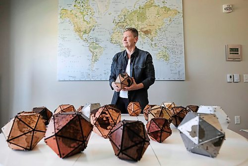 RUTH BONNEVILLE / WINNIPEG FREE PRESS


INTERSECTION - 20-sided Icosahedrons. 

Portraits of  Artist  Ande Brown, with her  20-sided Icosahedron globes in her home/studio.  Ande is holding one of her globes made of leather.  


What: This is for an Intersection piece on Ande's unique & super eye-catching globes (see at icoglobes.com)

Story about how  Ande, a world traveler, came up with the idea of globes in the shape of 20-sided Icosahedrons. She makes them out of a variety of materials and each one is unique.


This is for the July 11 Intersection page.

Dave Sanderson story. 

July 3rd,  2020