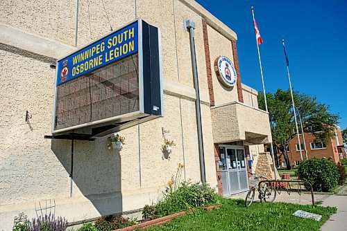 JESSE BOILY  / WINNIPEG FREE PRESS
The Winnipeg South Osbourne Legion on Friday. Many legions are struggling to survive due to the pandemic.  Friday, July 3, 2020.
Reporter: Temur Durrani