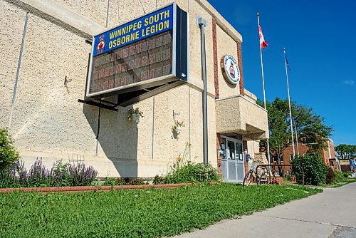 JESSE BOILY  / WINNIPEG FREE PRESS
The Winnipeg South Osbourne Legion on Friday. Many legions are struggling to survive due to the pandemic.  Friday, July 3, 2020.
Reporter: Temur Durrani