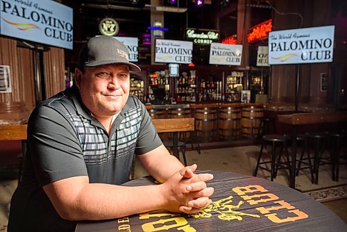 JESSE BOILY  / WINNIPEG FREE PRESS
Christian Stringer, owner of the World Famous Palomino Club, shows the vast space in his downtown bar on Monday. Some people are reluctant to return to bars due to the pandemic. Monday, July 6, 2020.
Reporter: Temur Durrani