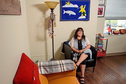 JESSE BOILY  / WINNIPEG FREE PRESS
Diane Redsky, the executive director of Ma Mawi, sits in her office at the Ma Mawi Headingley office on Thursday. Thursday, July 9, 2020.
Reporter: Danielle Da Silva