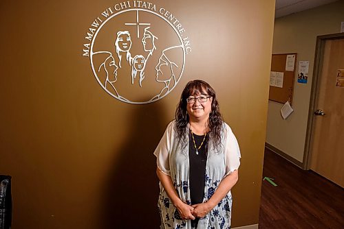 JESSE BOILY  / WINNIPEG FREE PRESS
Diane Redsky, the executive director of Ma Mawi, rstops for a photo at the Ma Mawi Headingley office on Thursday. Thursday, July 9, 2020.
Reporter: Danielle Da Silva