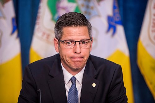 MIKAELA MACKENZIE / WINNIPEG FREE PRESS

Mayor Brian Bowman provides an update on the impact fee at City Hall in Winnipeg on Thursday, July 9, 2020. For Joyanne story.
Winnipeg Free Press 2020.