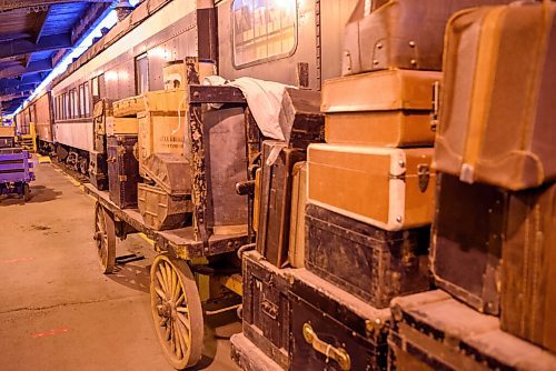 JESSE BOILY  / WINNIPEG FREE PRESS
Old luggage at the Winnipeg Railway Museum on Friday. Friday, July 10, 2020.
Reporter: