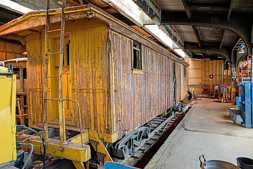 JESSE BOILY  / WINNIPEG FREE PRESS
An old box car at the Winnipeg Railway Museum on Friday. Friday, July 10, 2020.
Reporter: